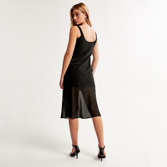 cowl neck midi dress - Picture 2 of 9